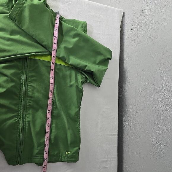 Nike Silver‎ Tab Two-Piece Green Windbreaker Tracksuit Woman M Running Sports - Picture 10 of 14